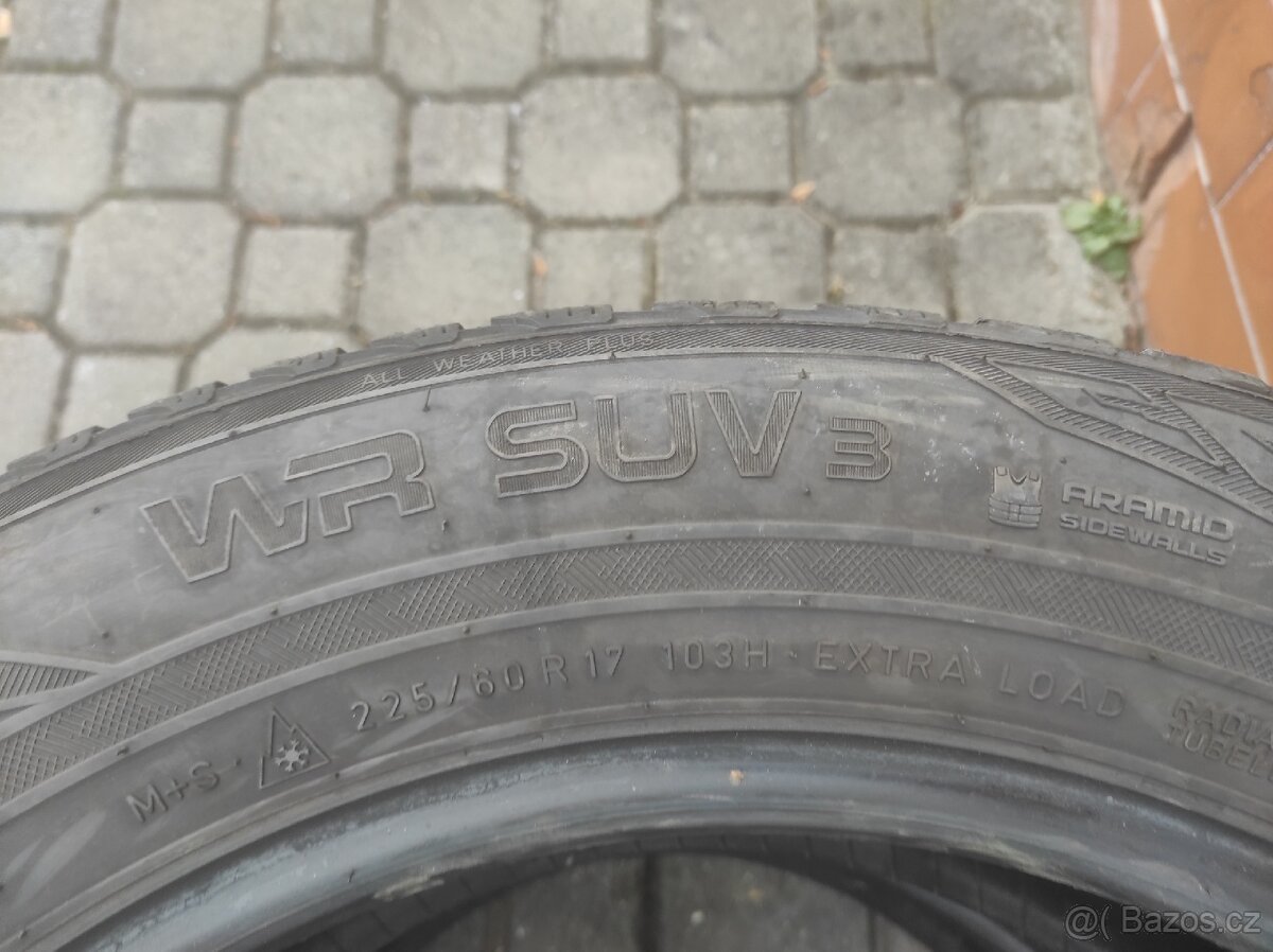 225/60 R17 103H XL NOKIAN WR SUV 3 DOT 2017 4x - 6