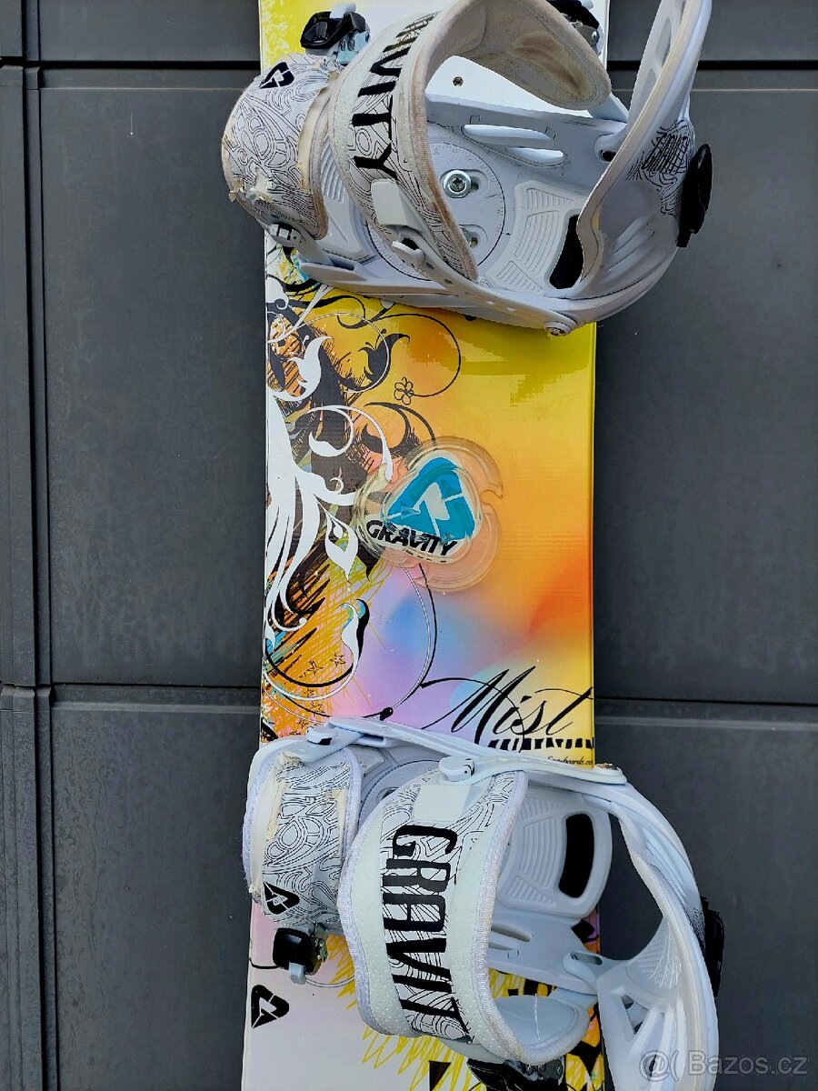 Snowboard GRAVITY, 140 cm + boty GRAVITY - 6