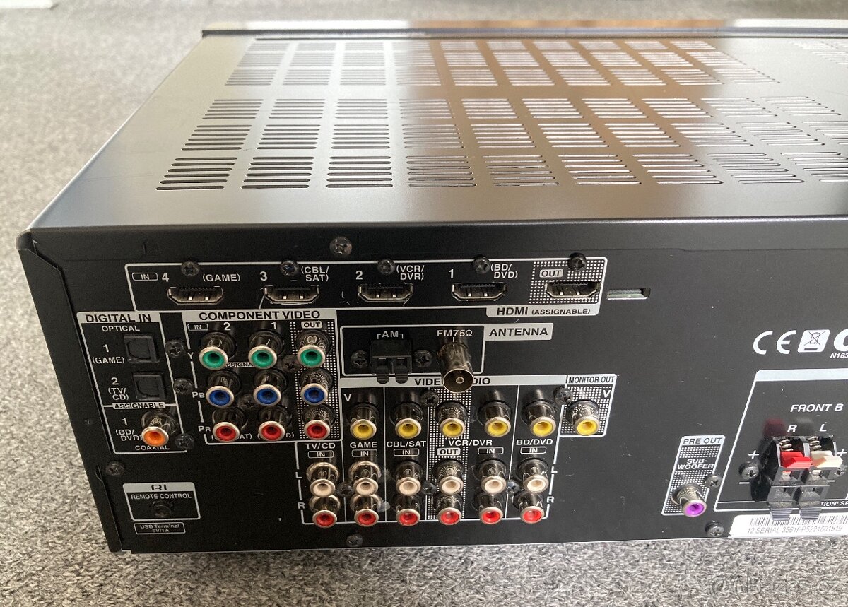 AV. Receiver ONKYO TX-SR313 - 6