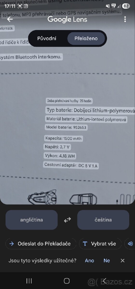 Bluetooth intercom s kamerou - 6