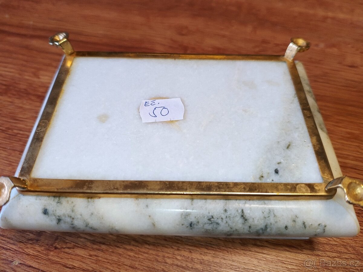 Nádherná mramor. šperkovnice - 6