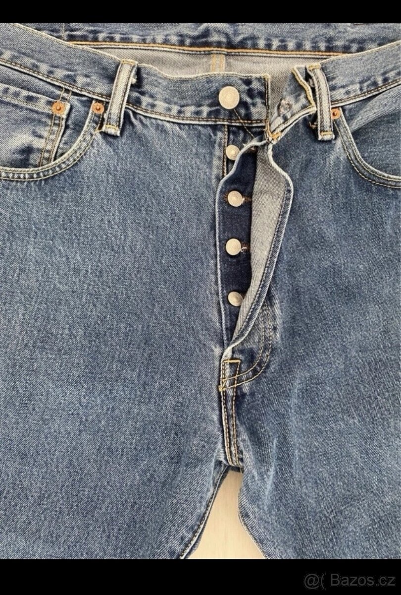 Levi's 501 W38 L32 Straight - originál - 6