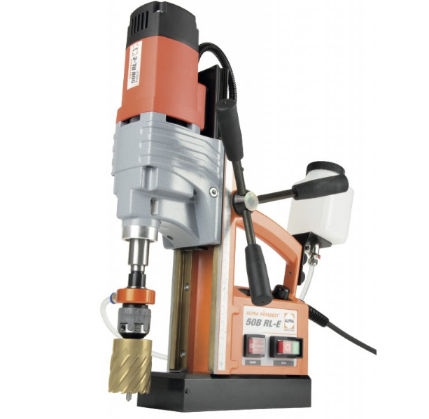 Magnetická vrtačka ALFRA ROTABEST 50 RL-E + sada vrtáků 6ks - 6