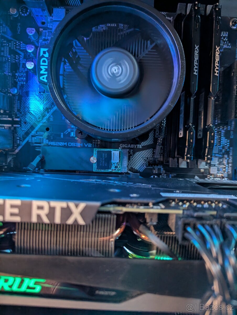 Herní PC: Ryzen 5 5600 / RTX 3060TI/ 16gbRAM/ Záruka - 6