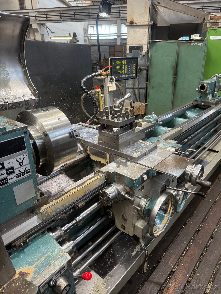 soustruh hrotový TOS SU 50 A/ 1500 - 6