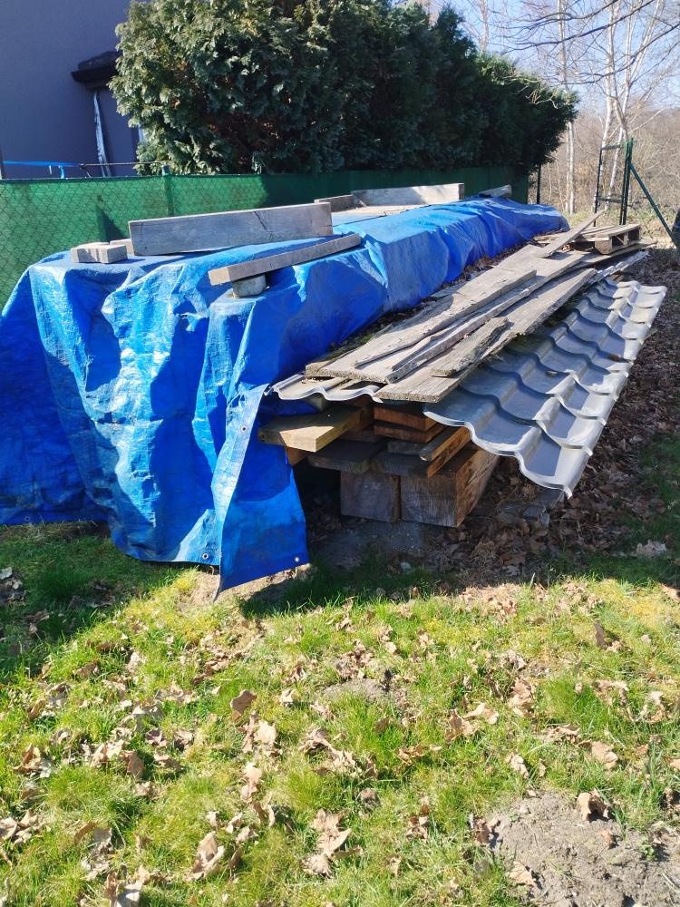 Prodám vyschlé trámy, fošny , střešní latě - 6