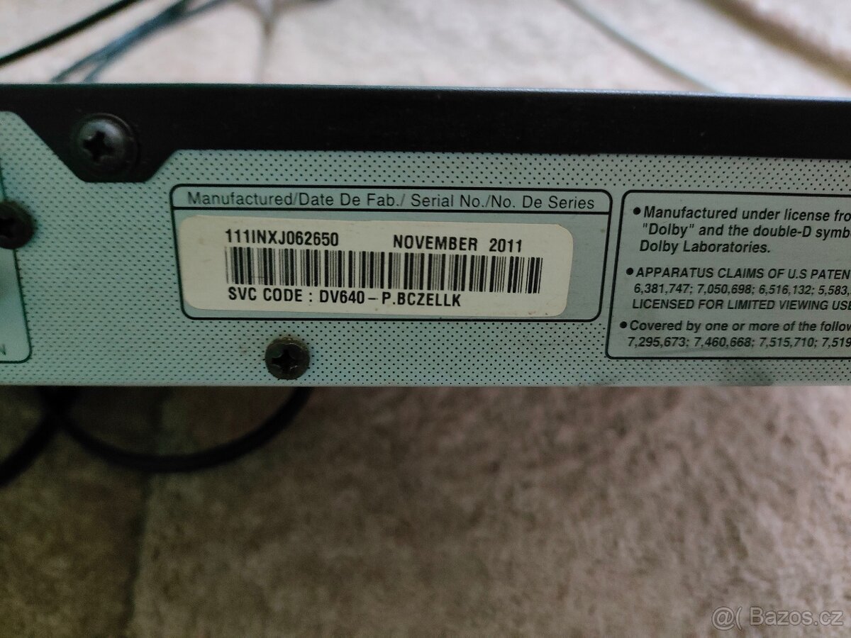 LG DVD přehrávač - 6