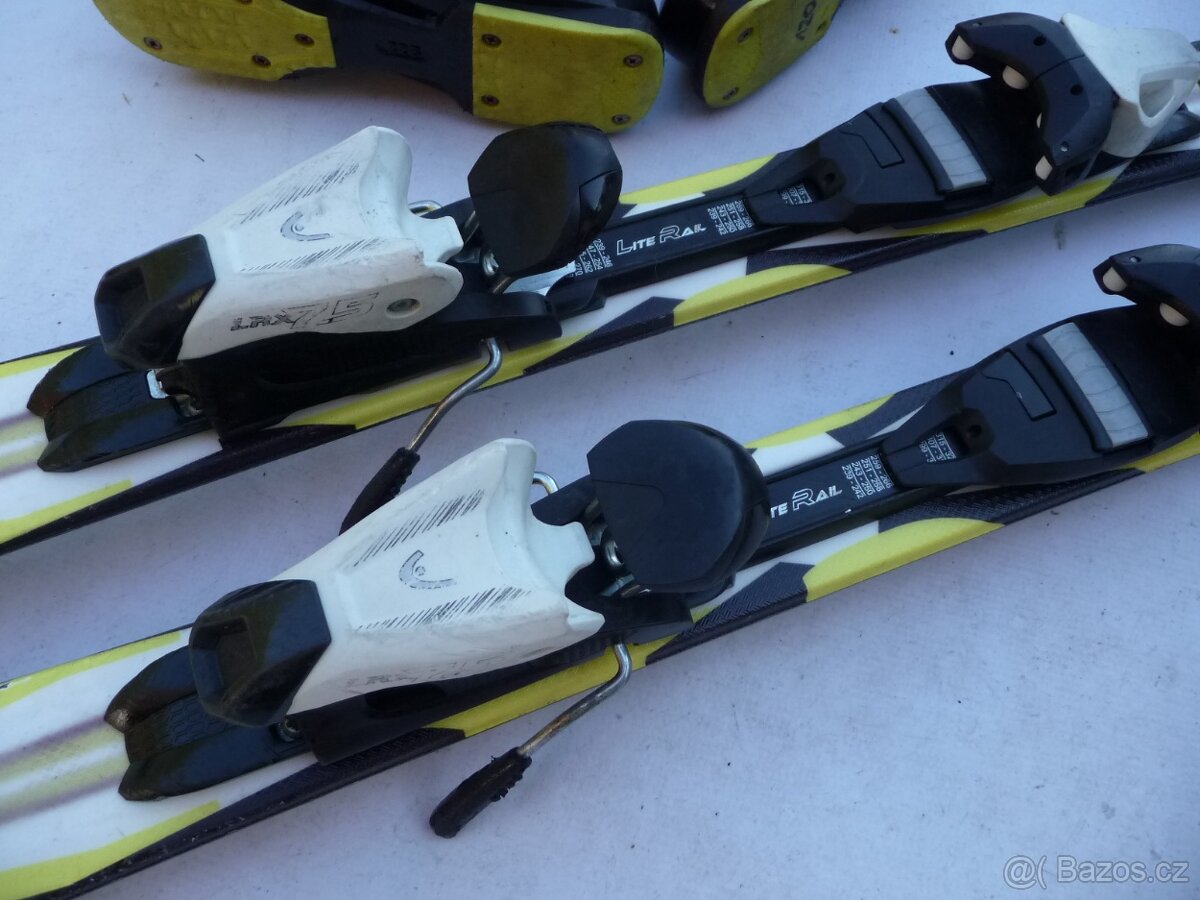 345. Detske lyže HEAD - 117cm + boty FISCHER 35 eu SET - 6