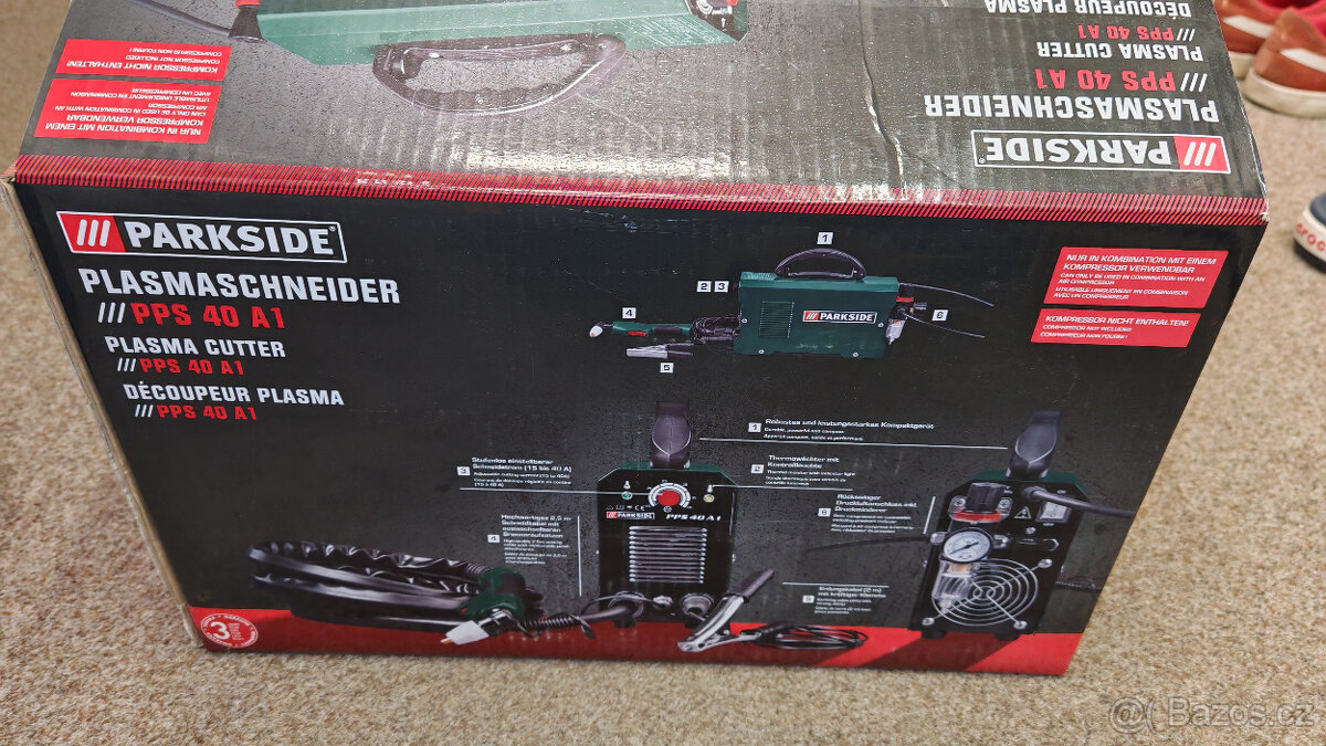 Plazmová řezzačka Parkside PPS 40 A 1 - 6
