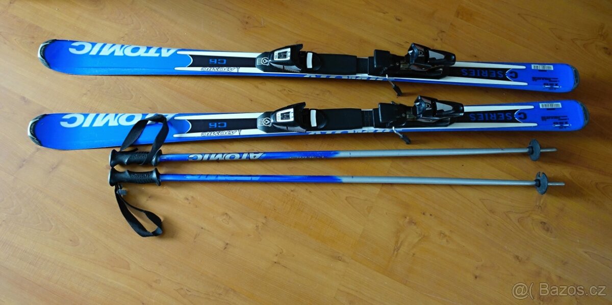 lyže + boty + přenosný vak - 6