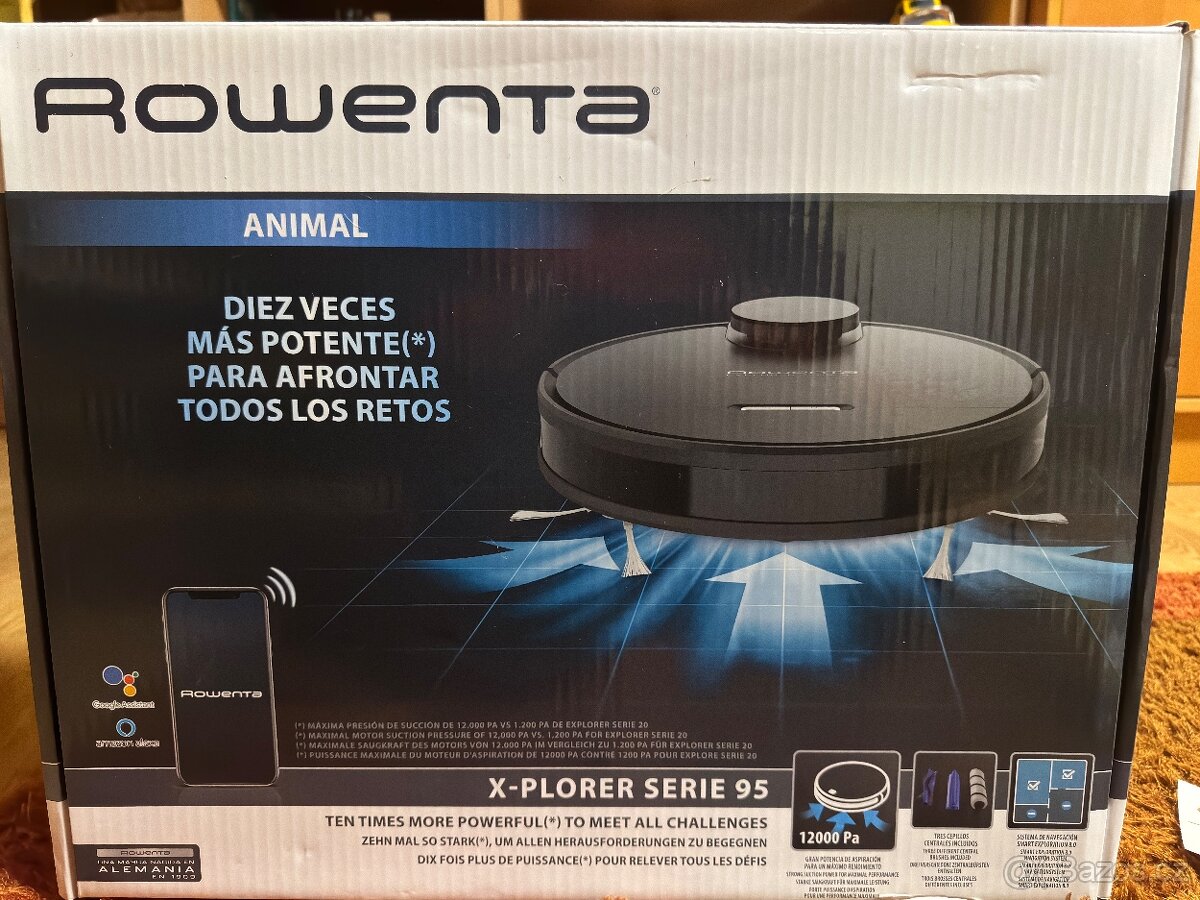 Robotický vysavač rowenta X-plorer série 95 - 6