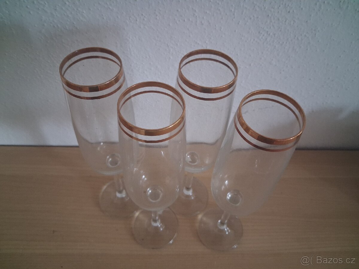 Prismatics Optic Stemware Bohemia Crystal šampusky - 6