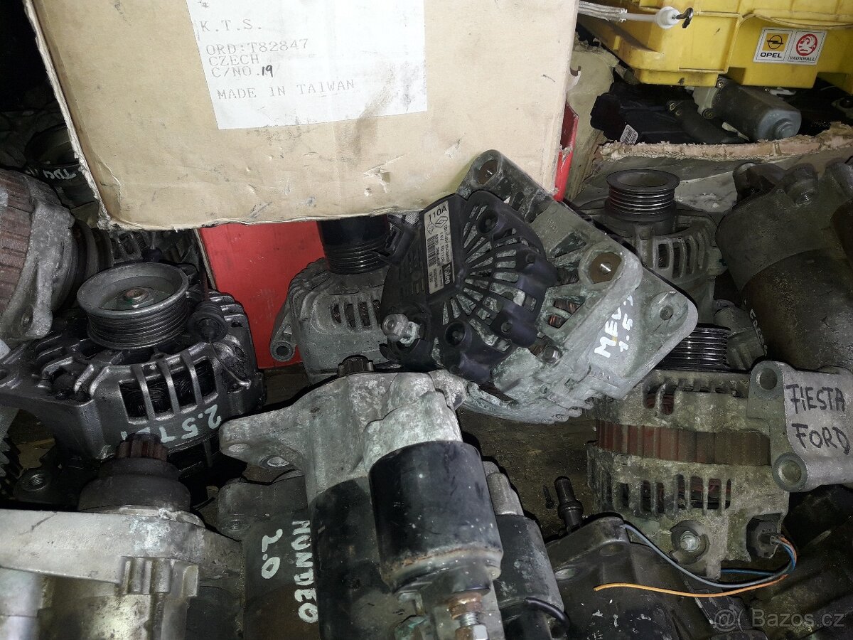 Alternatory, startery, elektro a jiné náhradní dily - 6