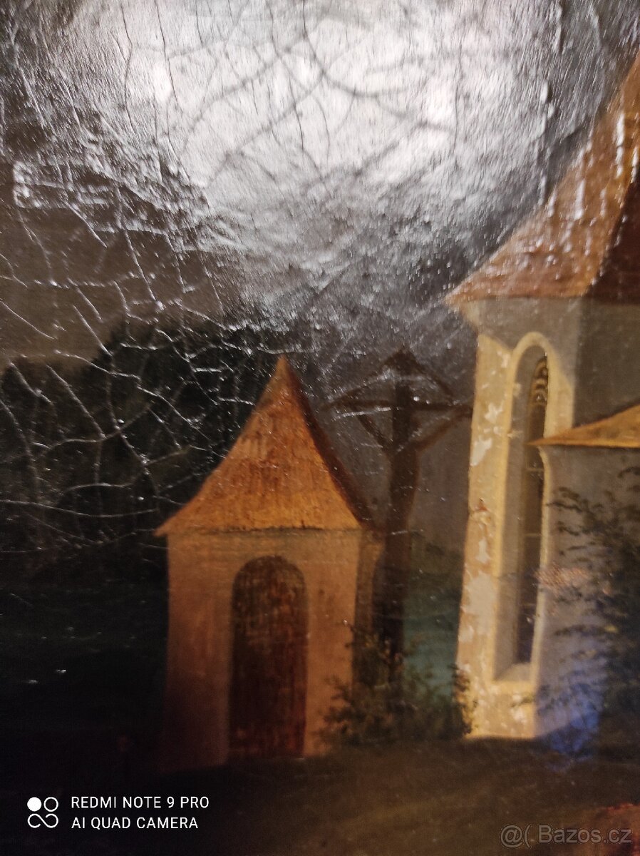 Obraz olej na plátně 44 x 36 - 6