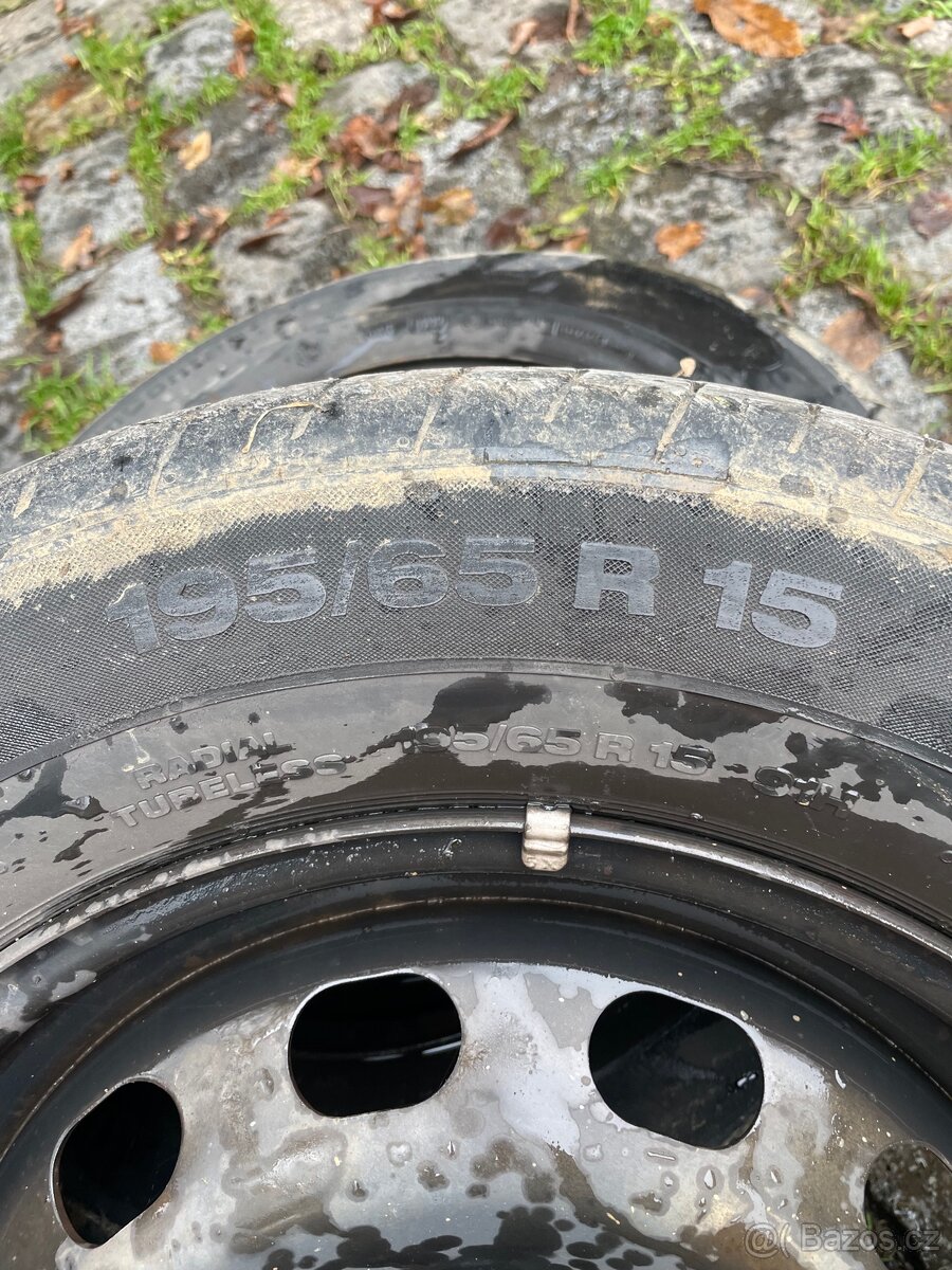 Plechove disky, ocelove disky 15” - 6