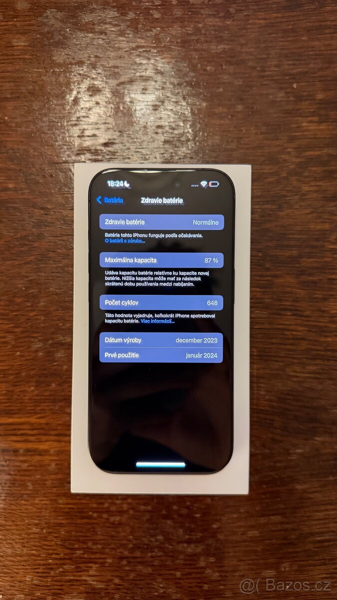 iPhone 15 Pro 256GB Black Titanium - 6