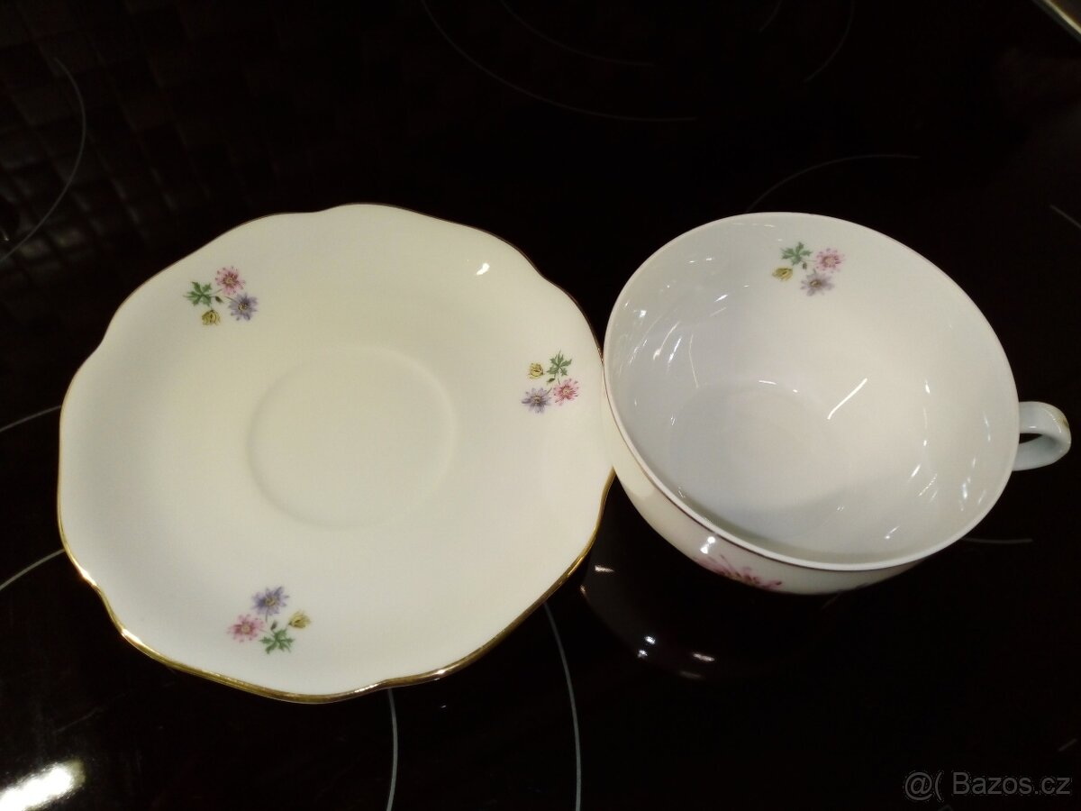 Čajový servis CZECHOSLOVAKIA - 6
