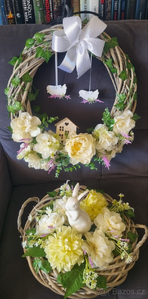 Věnec set na stůl a závěsný - 6