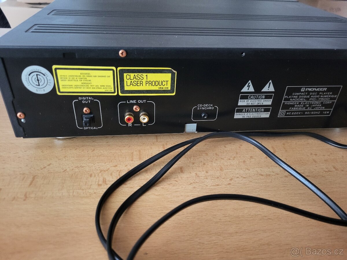 Prodám CD přehrávač PIONEER PD7500 - 6