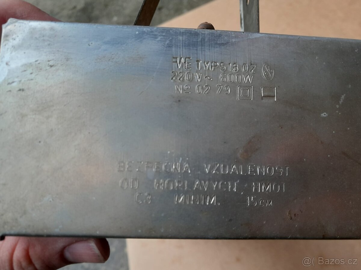 Infrazářič ETA 518-02 (600W) - 6