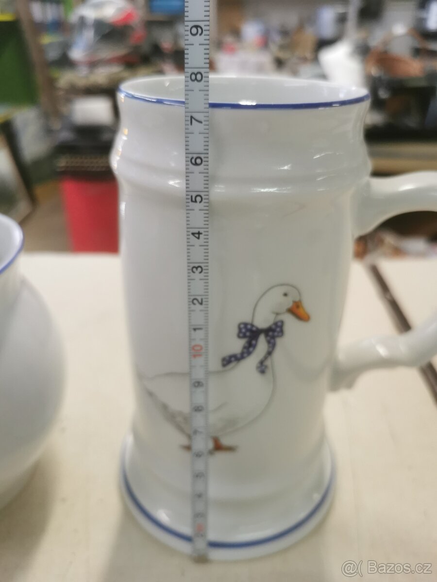 Český porcelán Thun. Husy - 6