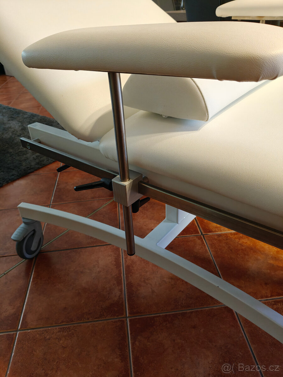 Polohovací, vyšetřovací, víceúčelové, kosmestické lehátko - 6