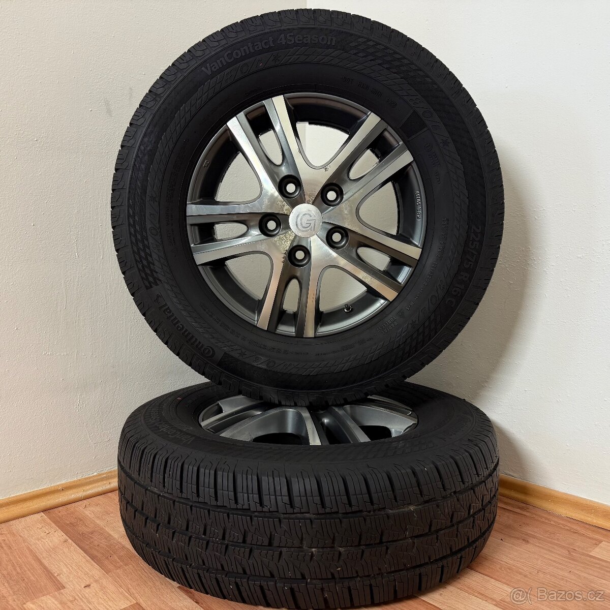 FIAT DUCATO 5x130 R16 ET68+CELOROČNÍ 225/75R16 7/3mm - 6