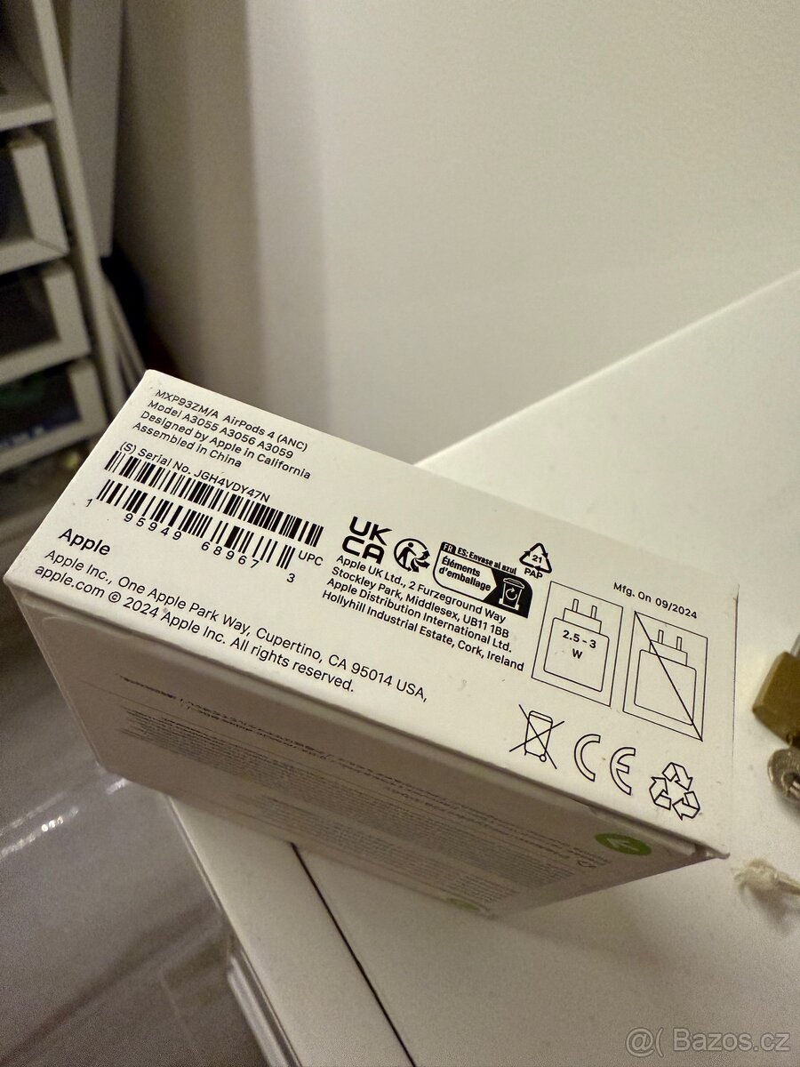 Apple Air Pods 4 s aktivním potlačením hluku NOVÉ - 6