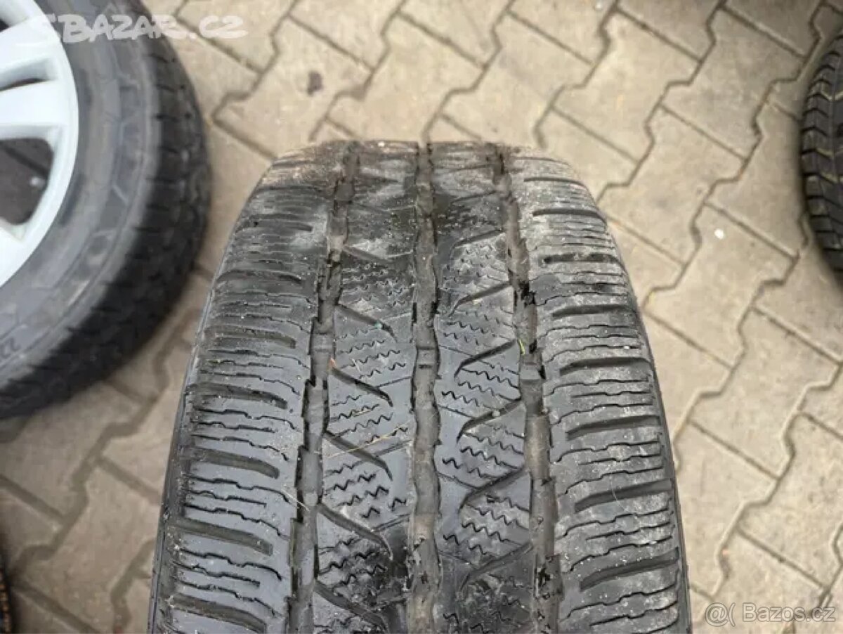 4x al kola 5x112 + pneu zimní 225/55 R17C - 6