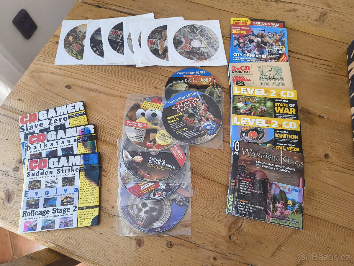 331 CD/DVD z časopisů LEVEL, SCORE, GameStar, PC GAMER - 6