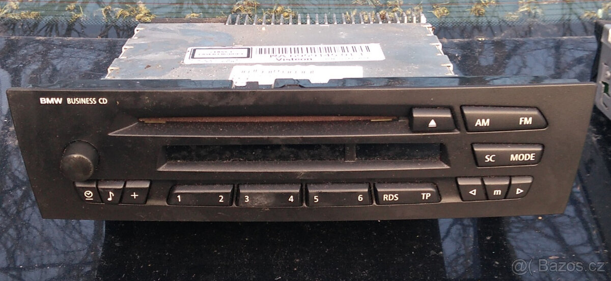 BMW e90 / e87 - Originál rádio + CD měnič + klimaovládání - 6
