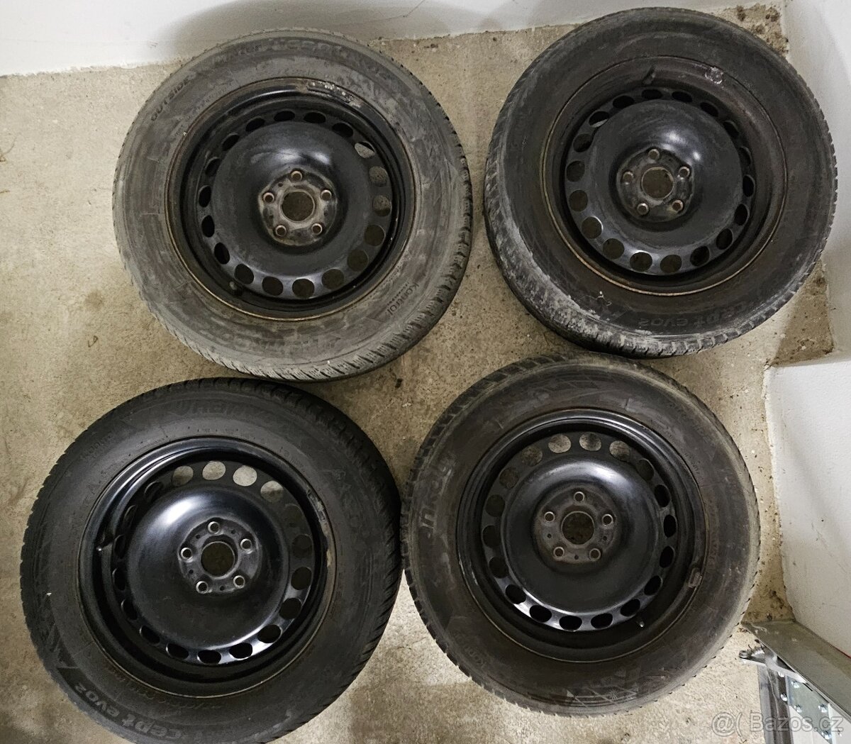 Plechové disky 5x112, R16, ET 41, 6,5Jx16 - 6