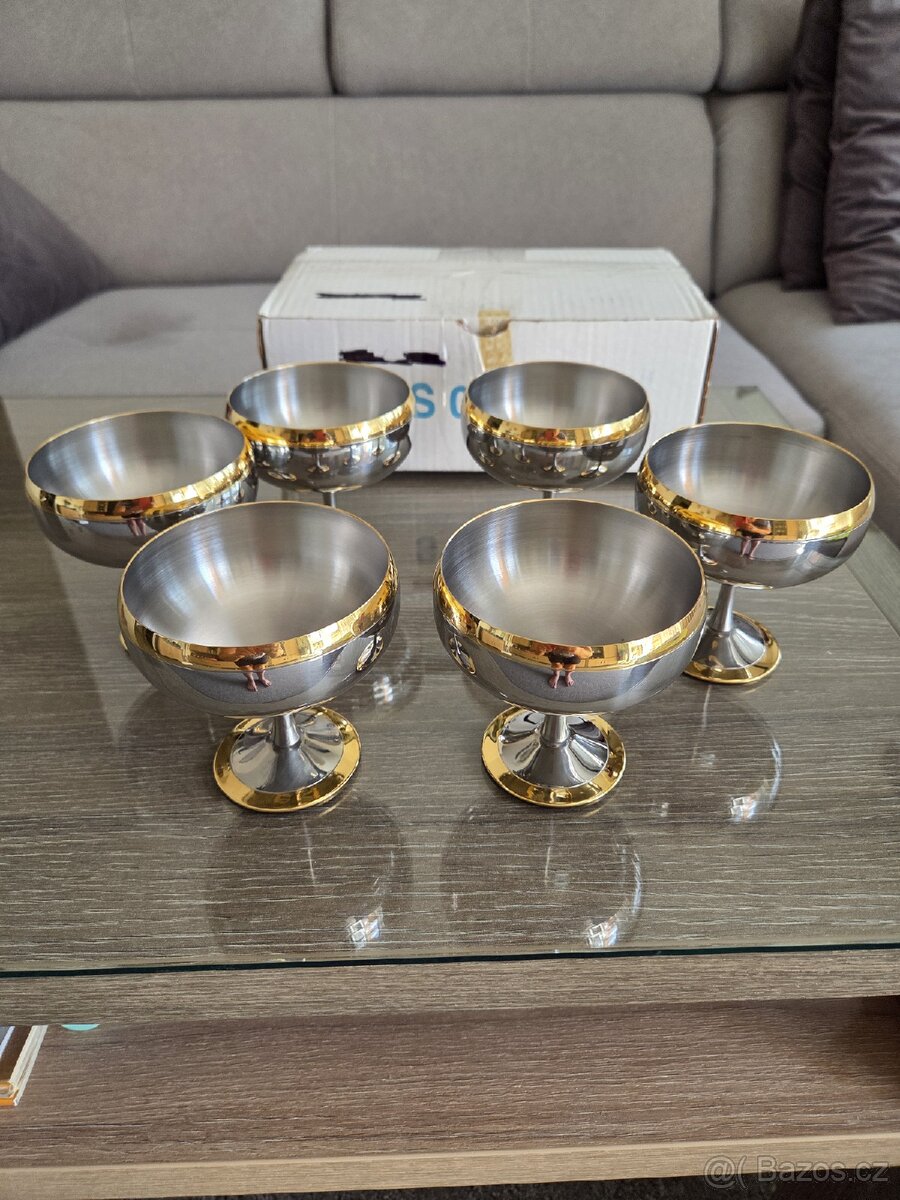 Zepter kovové číše Baron 6 ks - 6