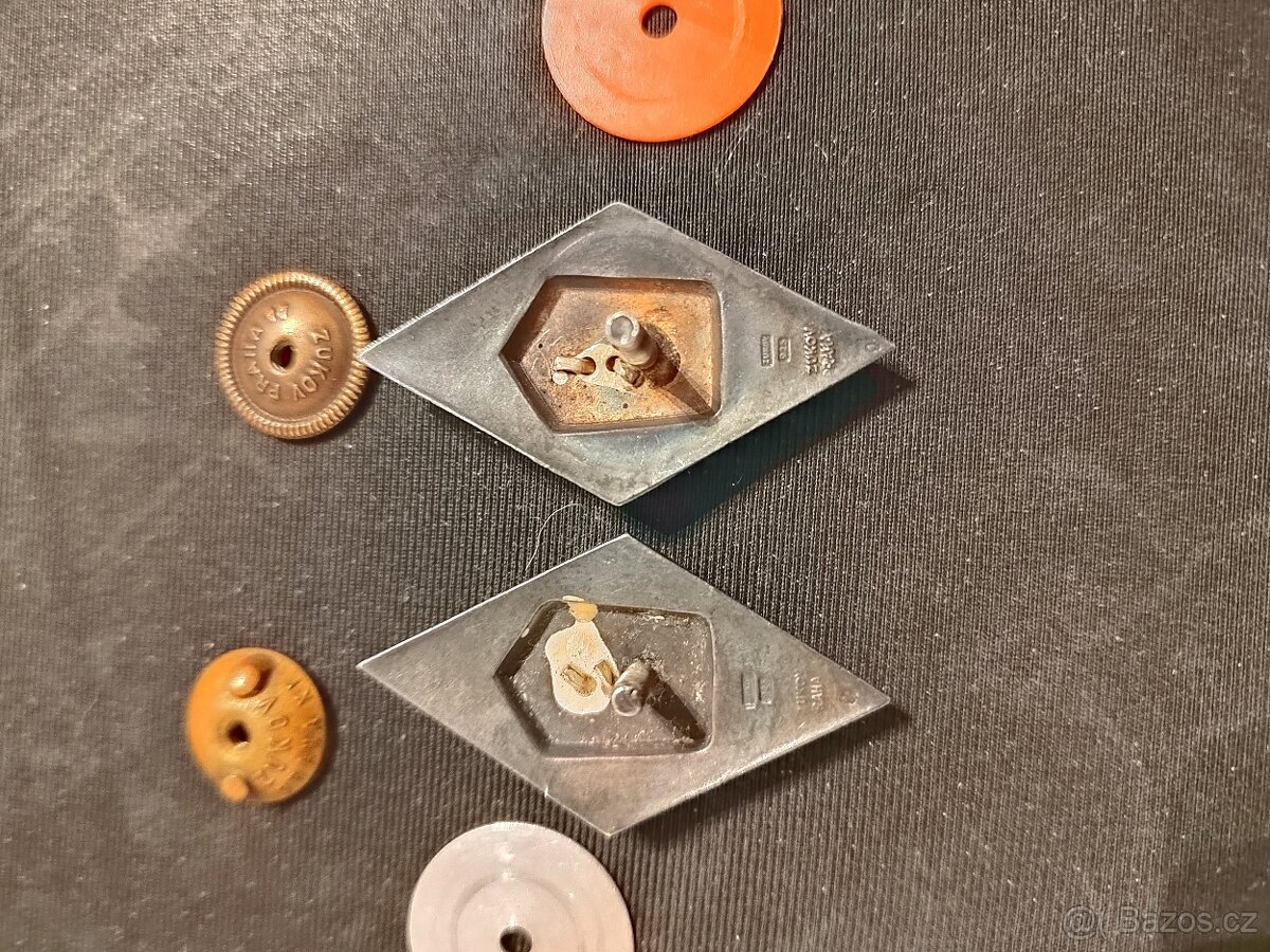 AG odznaky VVŠ 2x,rarita - 6