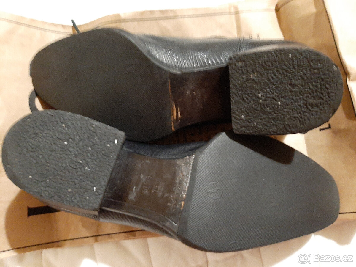 Dámské boty BALLY, kožené, černé - 6