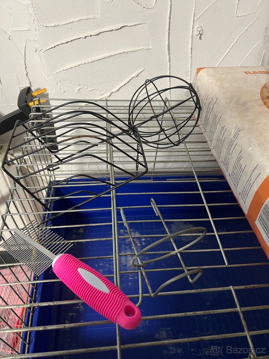 Klec pro morče, králíka + vybavení - 6