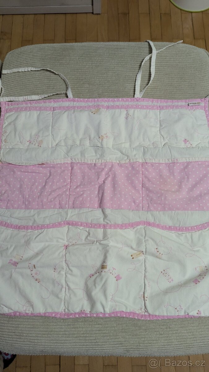 Set do postýlky – spací pytel, mantinel, peřinka, kapsář - 6