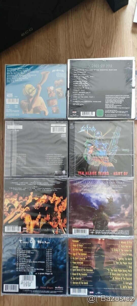Prodám CD Metal 3. - 6