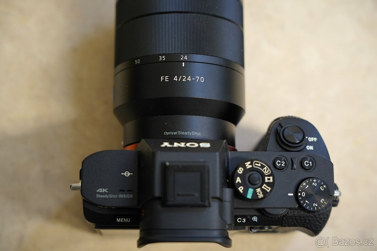 Sony kamera a7rII + sony zeiss 24-70 mm FE 4 - 6