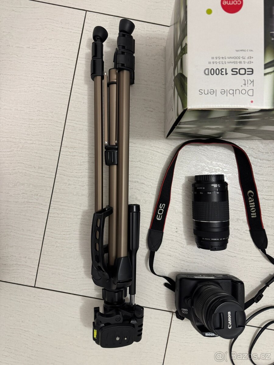 Fotoaparát zrcadlový Canon EOS 1300D SET - 6