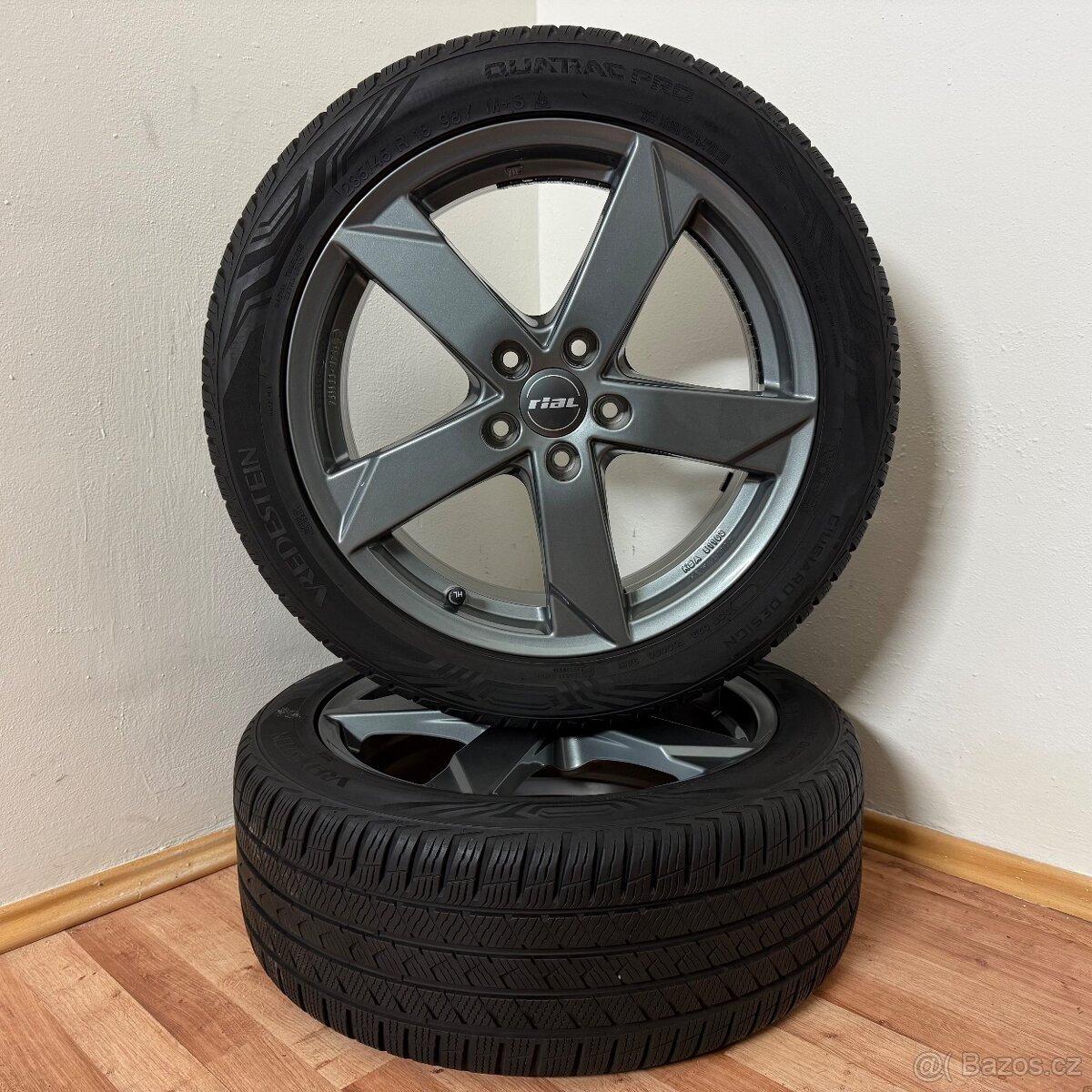 TOYOTA/KIA 5x114,3 R18 ET55+CELOROČNÍ 235/45R18 7m - 6