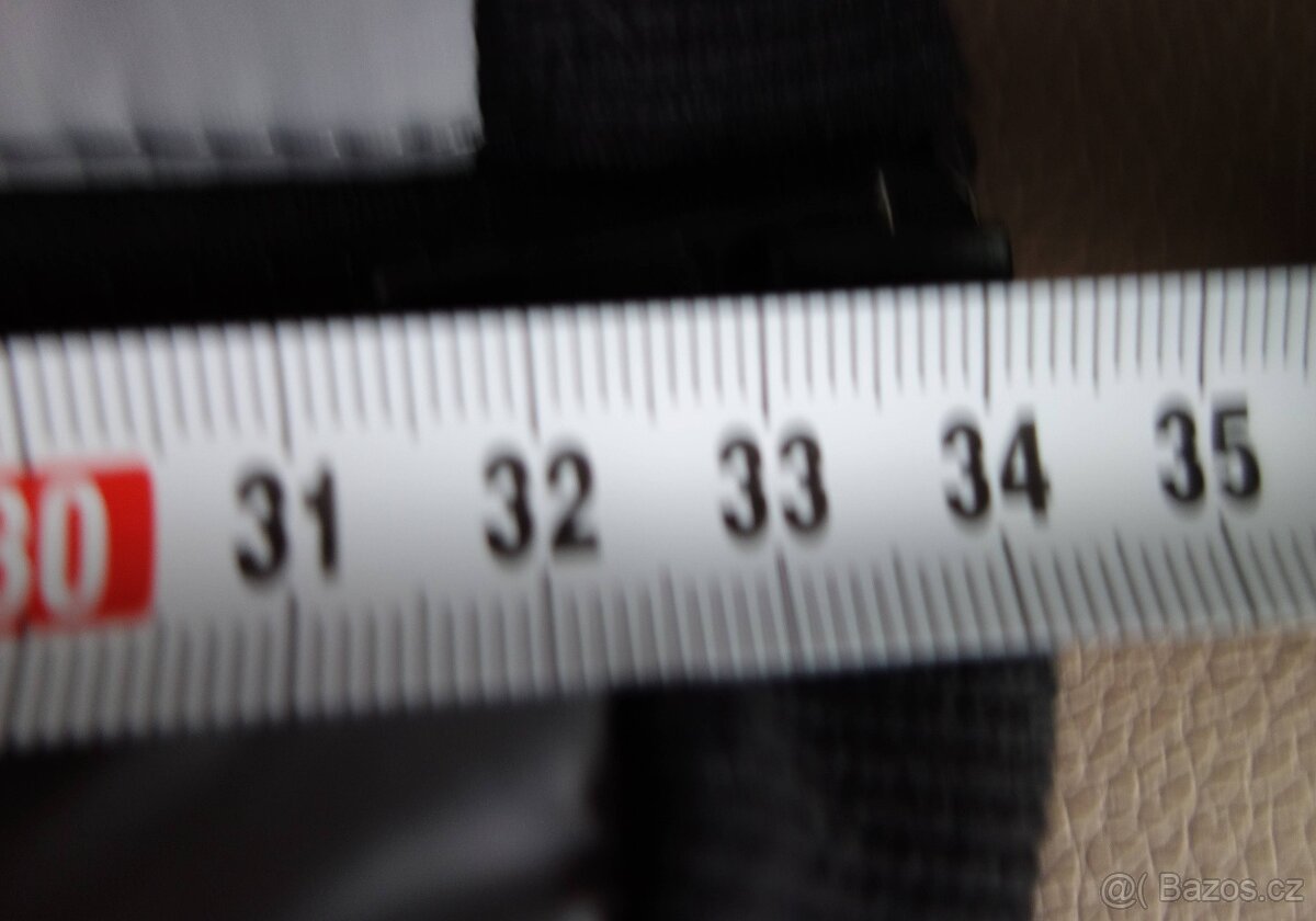 Obleček pro psa- Bunda s postrojem šedá S: 33 cm - 6