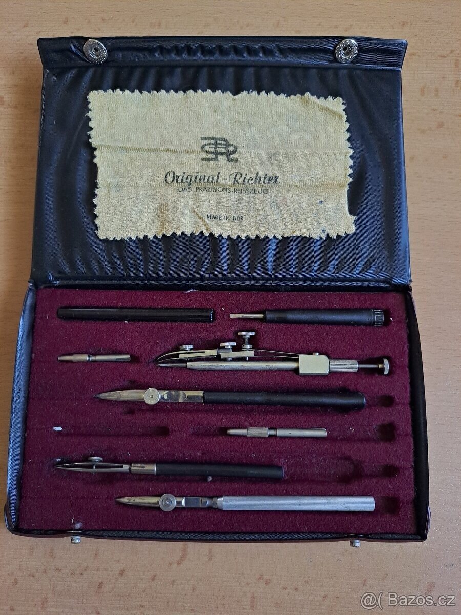Rýsovací souprava ORIGINAL–RICHTER Das Präcision, DDR - 6