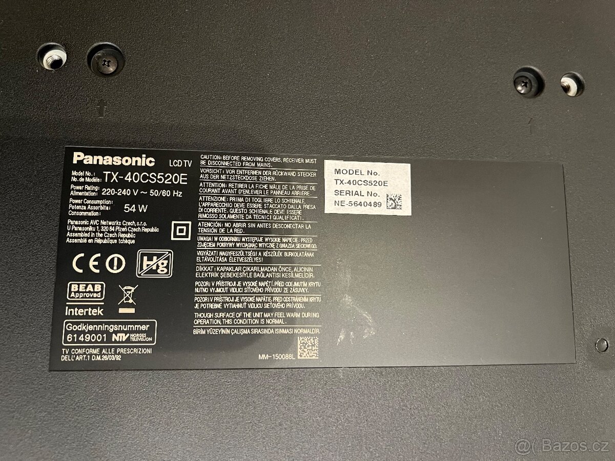 Televize Panasonic TX-40CS520E - 6