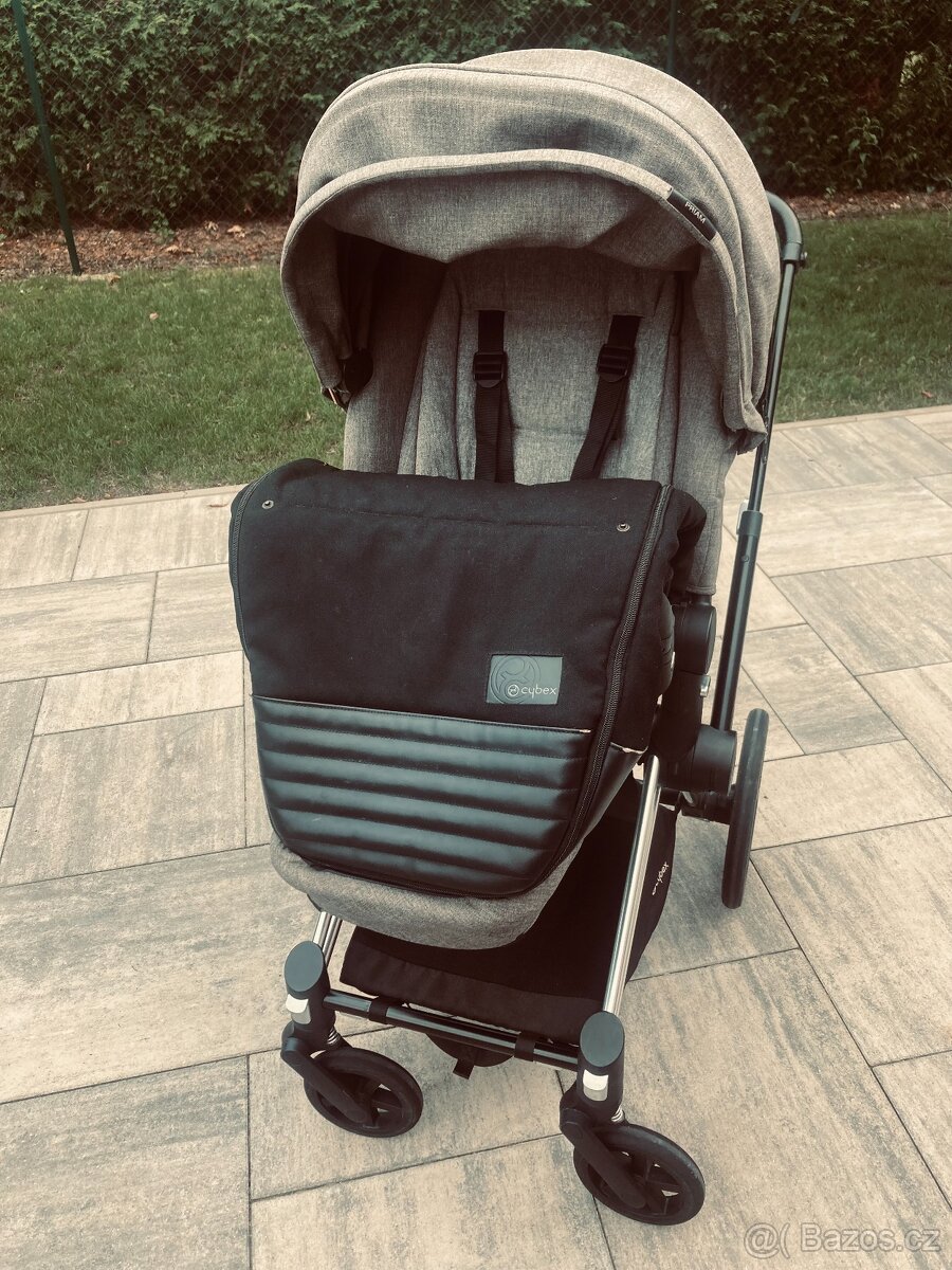 Kočárek CYBEX hluboký a sportovní / trojkombinace / - 6