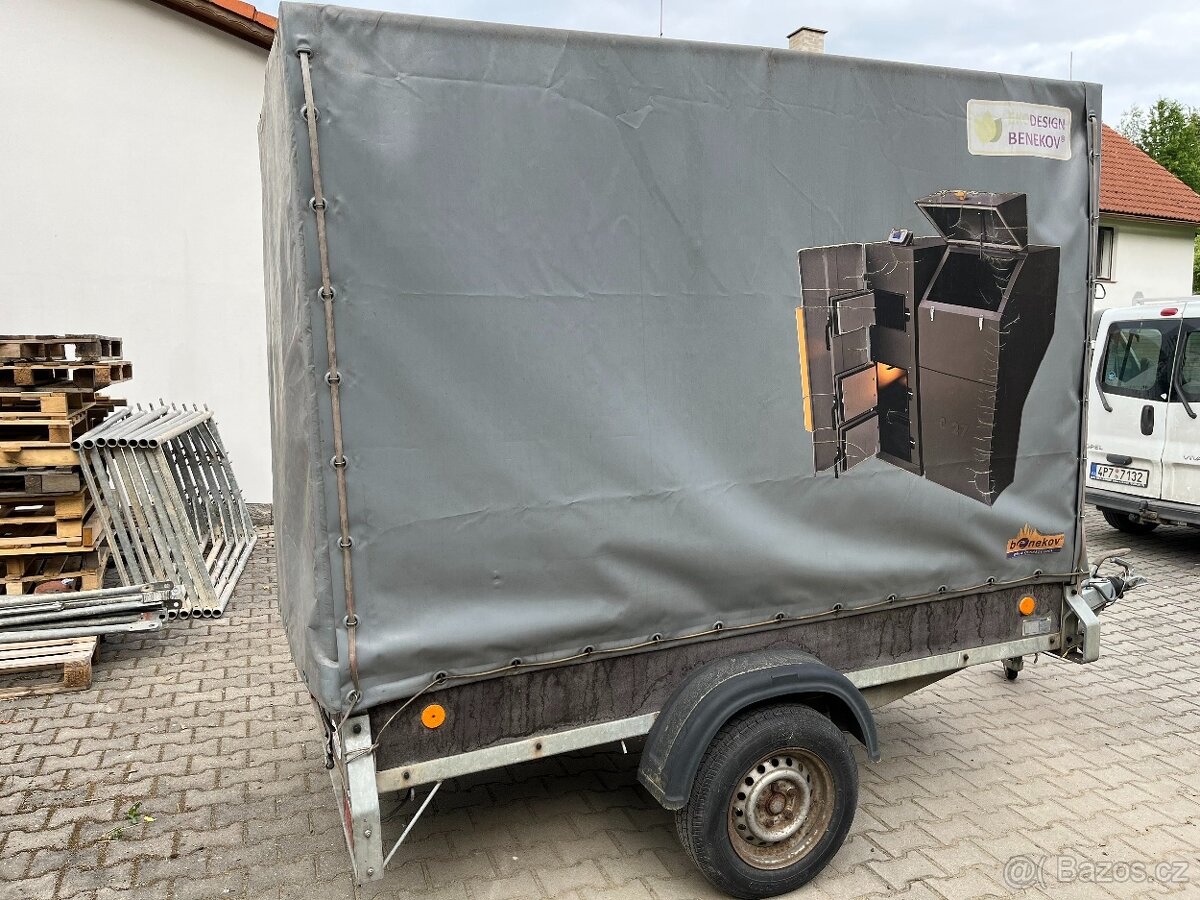 Prodám Nákladní přívěs AGADOS ,bržděný ,r.v. 2003 - 6