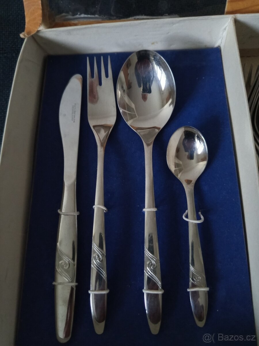 RETRO PRIBORY ROSTEX CZECHOSLOVAKIA-TOP STAV - 6