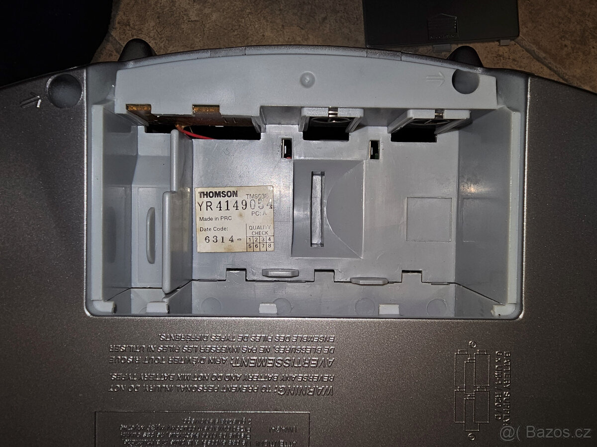 Rádio s CD a kazetovým přehrávačem THOMSON TM9038 - 6