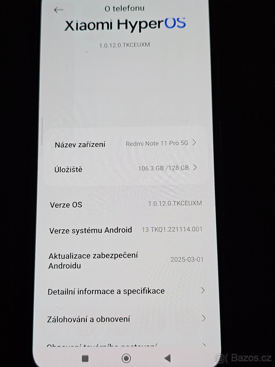 Redmi note 11 pro 5G ( 6GB 128GB ) - 6