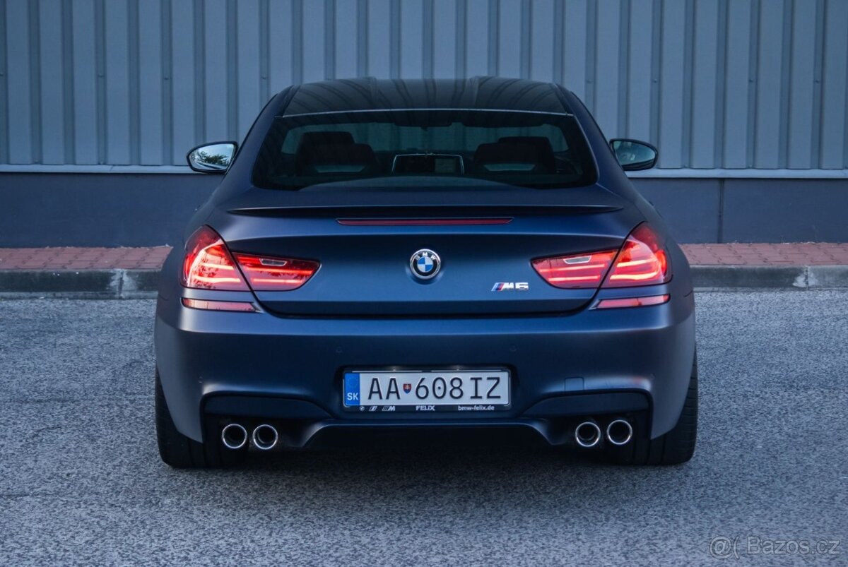 BMW M6 / Bang&O / Kam / Výhrev-Ventil /Alcantara/Full servis - 6
